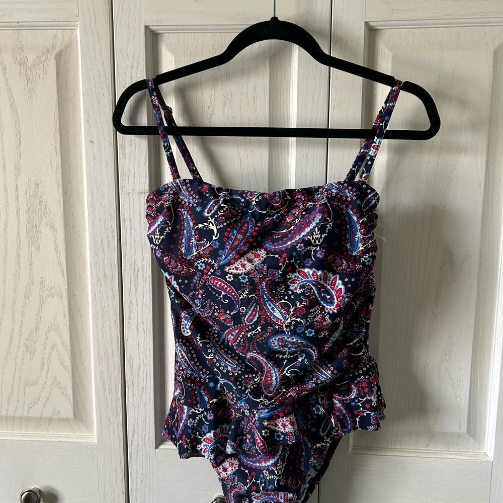 Paisley Print Swimsuit